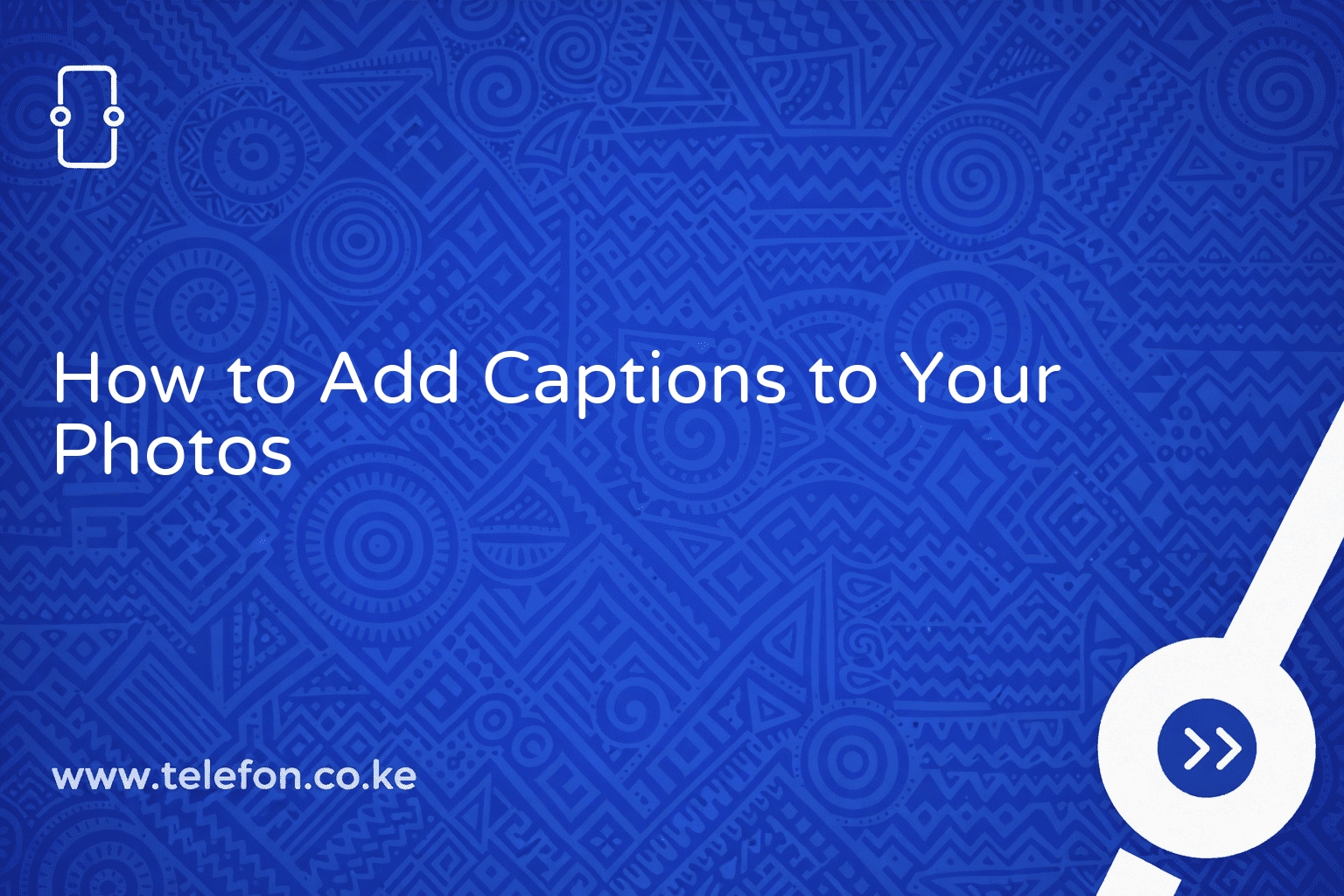 How to Add Captions to Your Photos