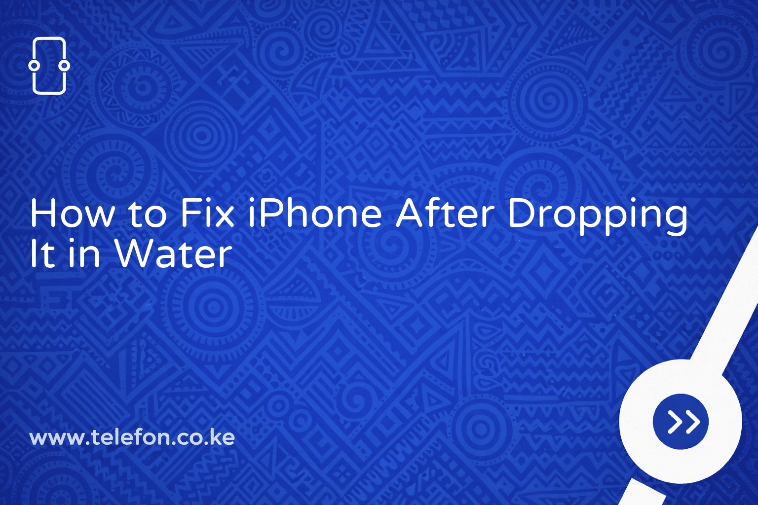 How to Fix iPhone After Dropping It in Water