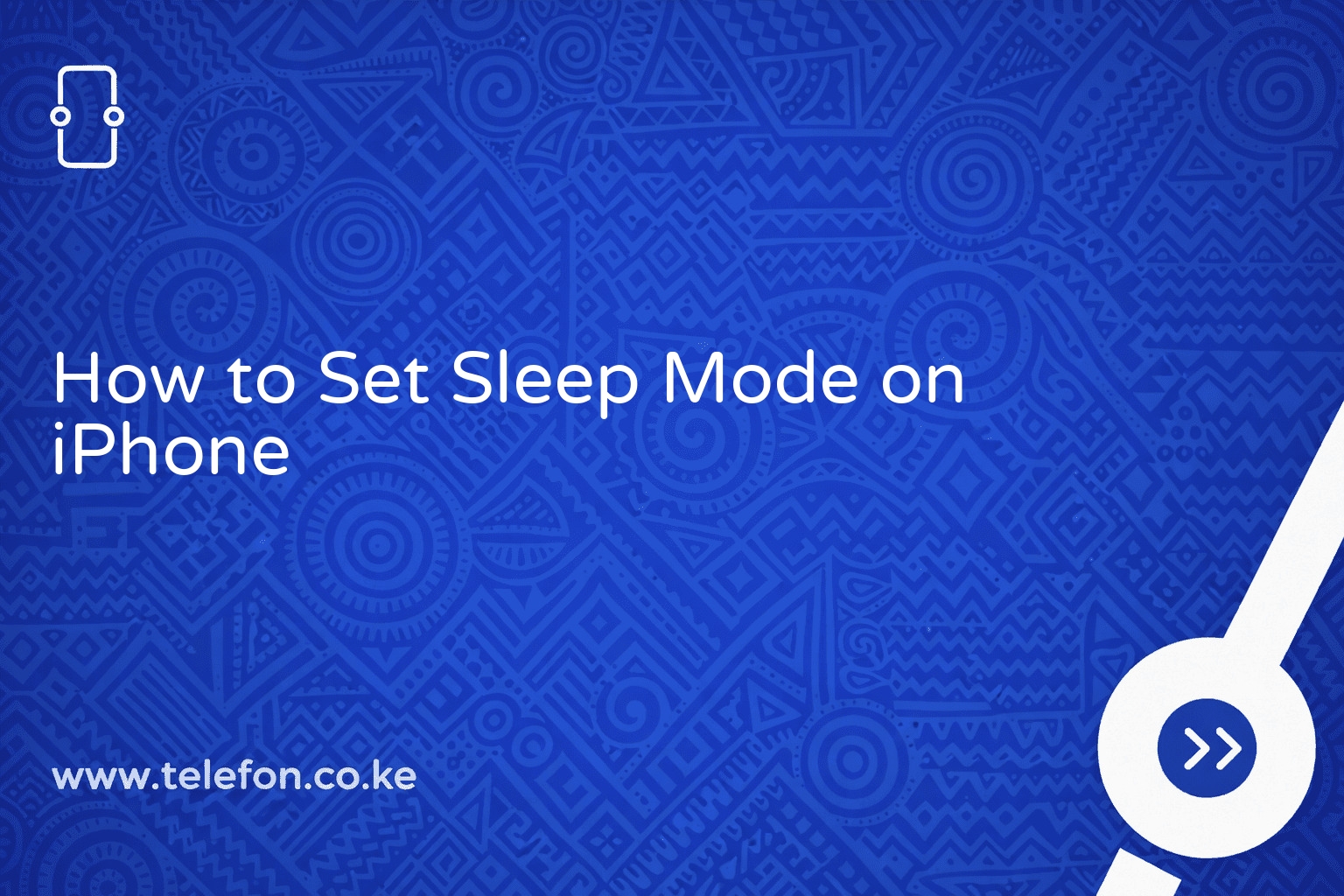 How to Set Sleep Mode on iPhone