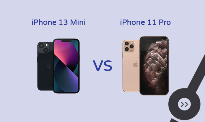 iPhone Comparison: iPhone 13 Mini vs iPhone 11 Pro