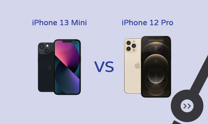 iPhone Comparison: iPhone 13 Mini vs iPhone 12 Pro