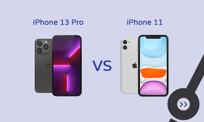 iPhone Comparison: iPhone 13 Pro vs iPhone 11