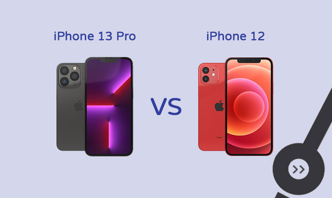 iPhone Comparison: iPhone 13 Pro vs iPhone 12