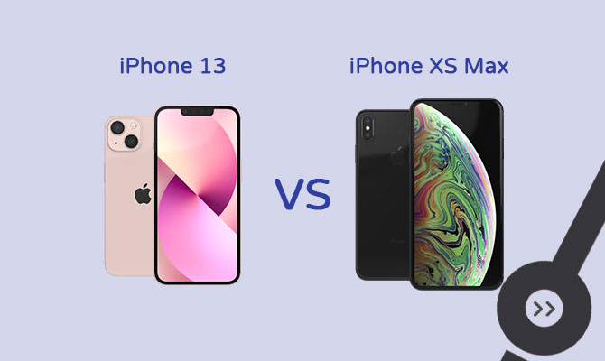 iPhone Comparison: iPhone 13 vs iPhone XS Max
