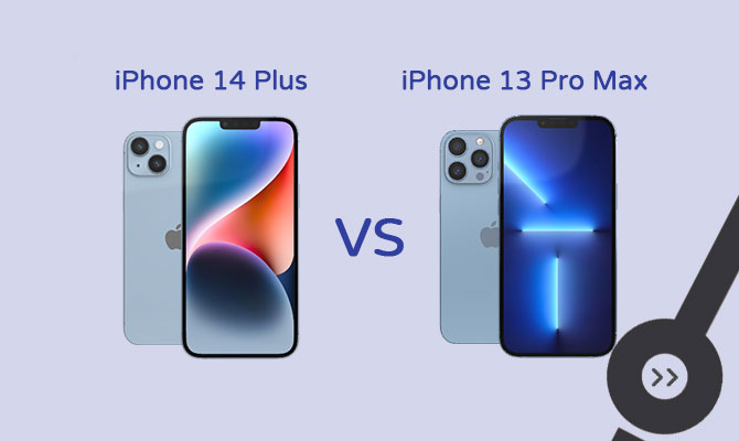 iPhone Comparison: iPhone 14 Plus vs iPhone 13 Pro Max