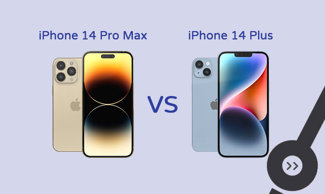 iPhone Comparison: iPhone 14 Pro max vs iPhone 14 Plus