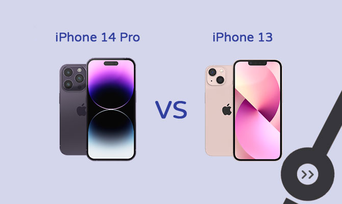 iPhone Comparison: iPhone 14 Pro vs iPhone 13
